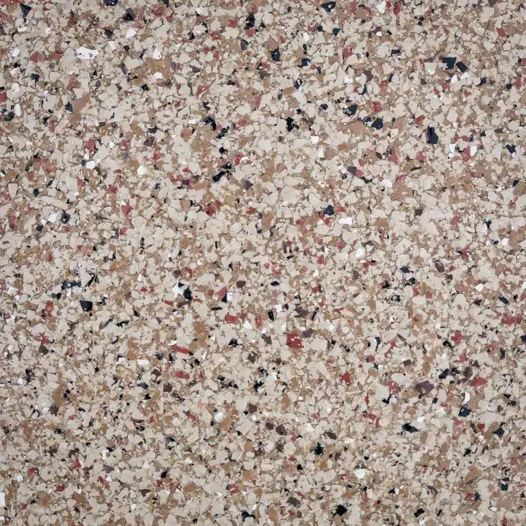 Pecan concrete coating color sample